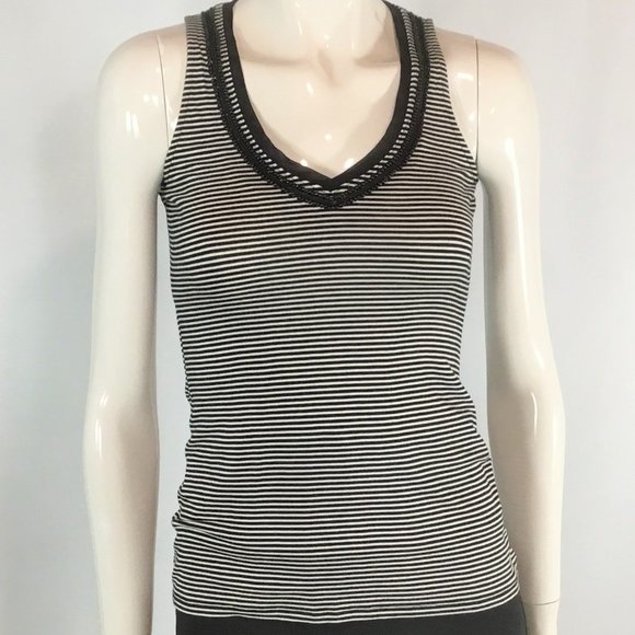 White House/Black Market Striped Tank Top (like new) - Picture 1 of 3